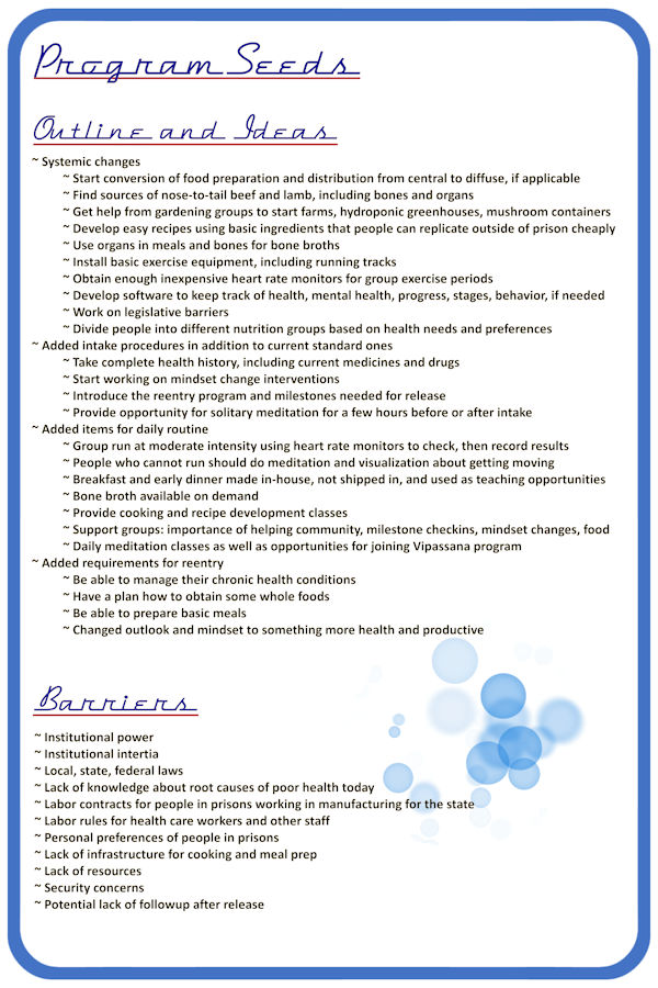 Poster 3: Program Seeds
